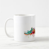 Manchester England Skyline Koffiemok (Links)