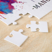 Manchester England Skyline Legpuzzel (Zijkant)