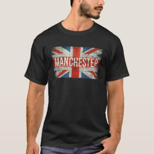 Manchester England Verenigd Koninkrijk Bristish Fl T-shirt