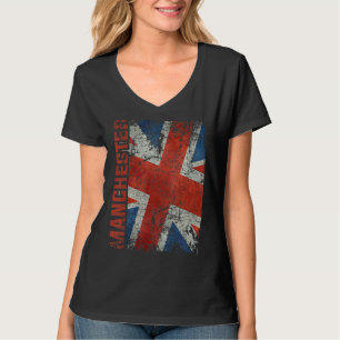 Manchester England Verenigd Koninkrijk Britse Jack T-shirt