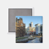Manchester Exchange Square Magnet (Voorkant / Achterkant)