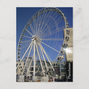 Manchester Exchange Square Wheel Briefkaart