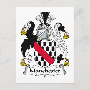 Manchester Family Crest Briefkaart