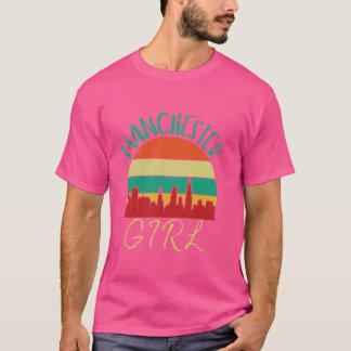 Manchester Girl Love Manchester Souvenir T-shirt