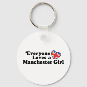 Manchester Girl Sleutelhanger