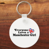 Manchester Girl Sleutelhanger (Voorkant)