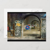 Manchester Graffiti Briefkaart (Voorkant / Achterkant)