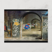 Manchester Graffiti Briefkaart (Voorkant)