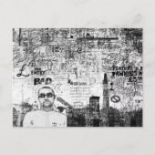 Manchester Graffito Briefkaart (Voorkant)