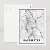 Manchester Kaart (Voorkant / Achterkant)