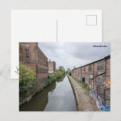 Manchester-kanalen Briefkaart (Voorkant / Achterkant)