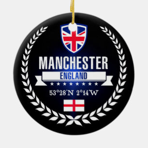 Manchester Keramisch Ornament
