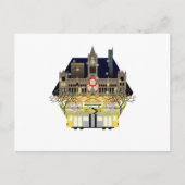 Manchester kerstmarkten feestdagenkaart (Voorkant)