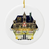 Manchester kerstmarkten keramisch ornament (Achterkant)