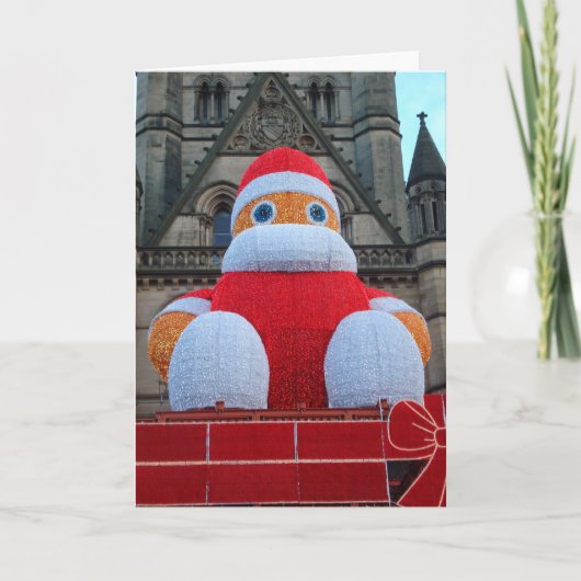 Manchester Kerstmis Feestdagen Kaart (Voorkant)