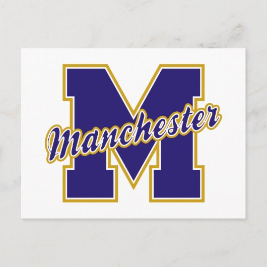 Manchester Letter Briefkaart (Voorkant)