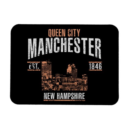 Manchester Magneet (Horizontaal)