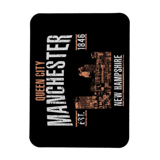 Manchester Magneet (Verticaal)