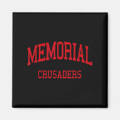 Manchester Memorial High School Hs Manchester Nh R Magneet (Voorkant)