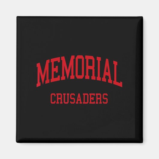 Manchester Memorial High School Hs Manchester Nh R Magneet (Voorkant)