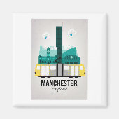 Manchester met tram magneet (Voorkant)