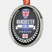 Manchester Metalen Ornament (Links)