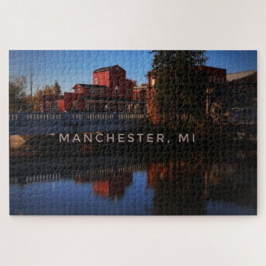 Manchester Michigan Puzzle Legpuzzel (Horizontaal)