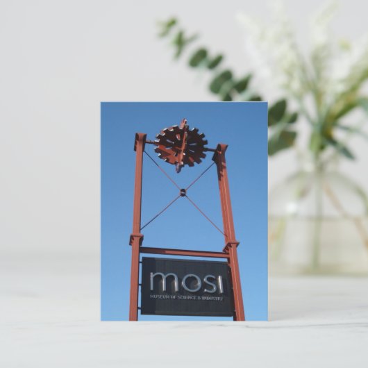 Manchester MOSI Briefkaart (Staand voorkant)