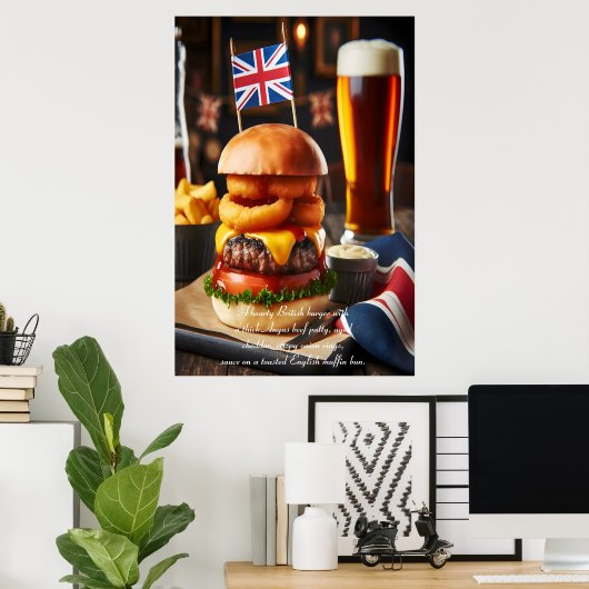 Manchester Munchies: Pub Classic 24x36 Poster (Thuiskantoor)