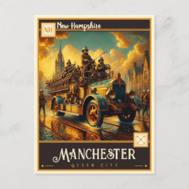 Manchester, New Hampshire | Briefkaart