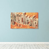 Manchester, New Hampshire - Large Letter Canvas Afdruk (Insitu (Houten vloer))