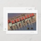 Manchester, New Hampshire - Large Letter Scenes Briefkaart (Voorkant / Achterkant)