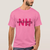 Manchester, New Hampshire #ManchesterNH #NH T-shirt (Voorkant)