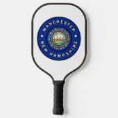 Manchester New Hampshire Pickleball Paddle (Achterkant)