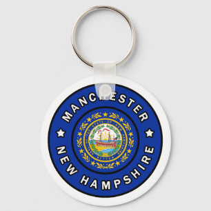 Manchester New Hampshire Sleutelhanger
