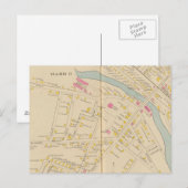 Manchester, NH, W Manchester, Ward 8 Briefkaart (Voorkant / Achterkant)