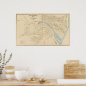 Manchester, NH, W Manchester, Ward 8 Poster (Keuken)