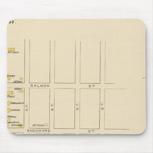 Manchester, NH, Ward 1 Muismat (Voorkant)