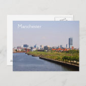 Manchester of Salford Quays Briefkaart (Voorkant / Achterkant)