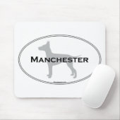 Manchester Oval Muismat (Met muis)