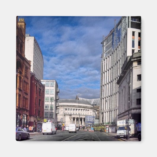 Manchester - Oxford Street Magnet (Voorkant)