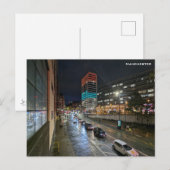 Manchester Piccadilly Briefkaart (Voorkant / Achterkant)