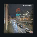 Manchester Piccadilly Magneet<br><div class="desc">Piccadilly in centraal Manchester, Engeland.</div>