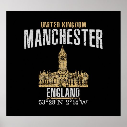 Manchester Poster (Voorkant)