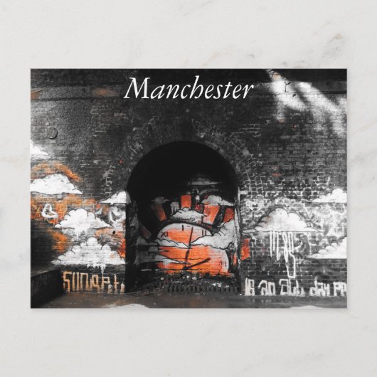 Manchester Railway Arch Briefkaart (Voorkant)