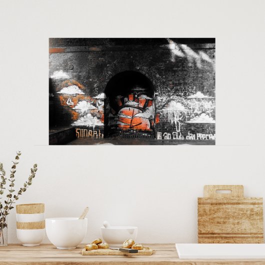 Manchester Railway Arch Poster (Keuken)