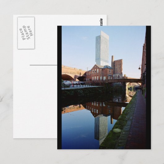 manchester reflectie briefkaart (Voorkant / Achterkant)