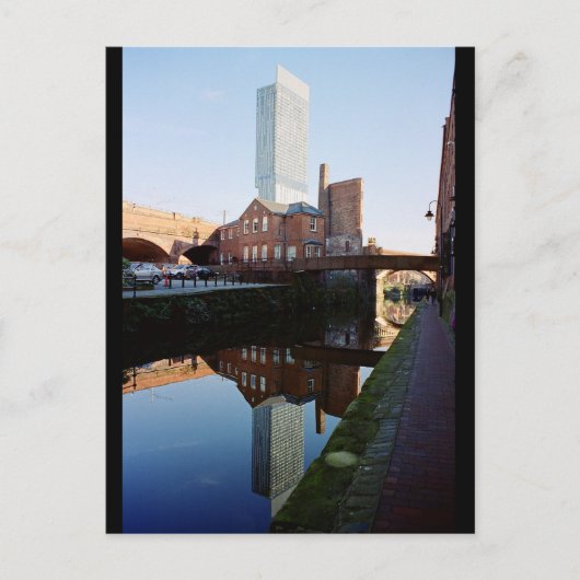 manchester reflectie briefkaart (Voorkant)