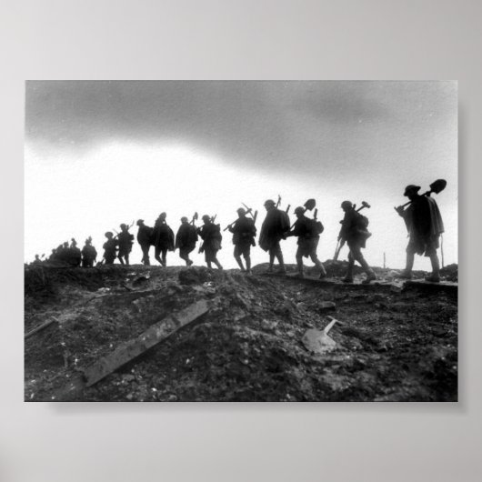 Manchester Regiment , Ancre, 1917 Poster (Voorkant)