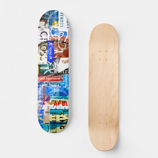 Manchester schaatser 1 persoonlijk skateboard (Voorkant)